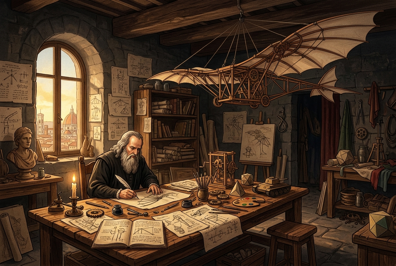 Atelier de Léonard de Vinci