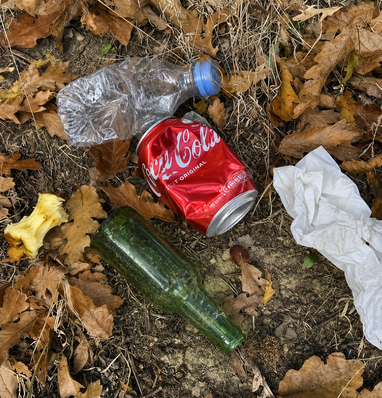Déchets en forêt 2