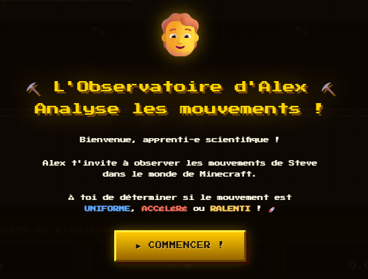 Activité 1 : L'Observatoire d'Alex