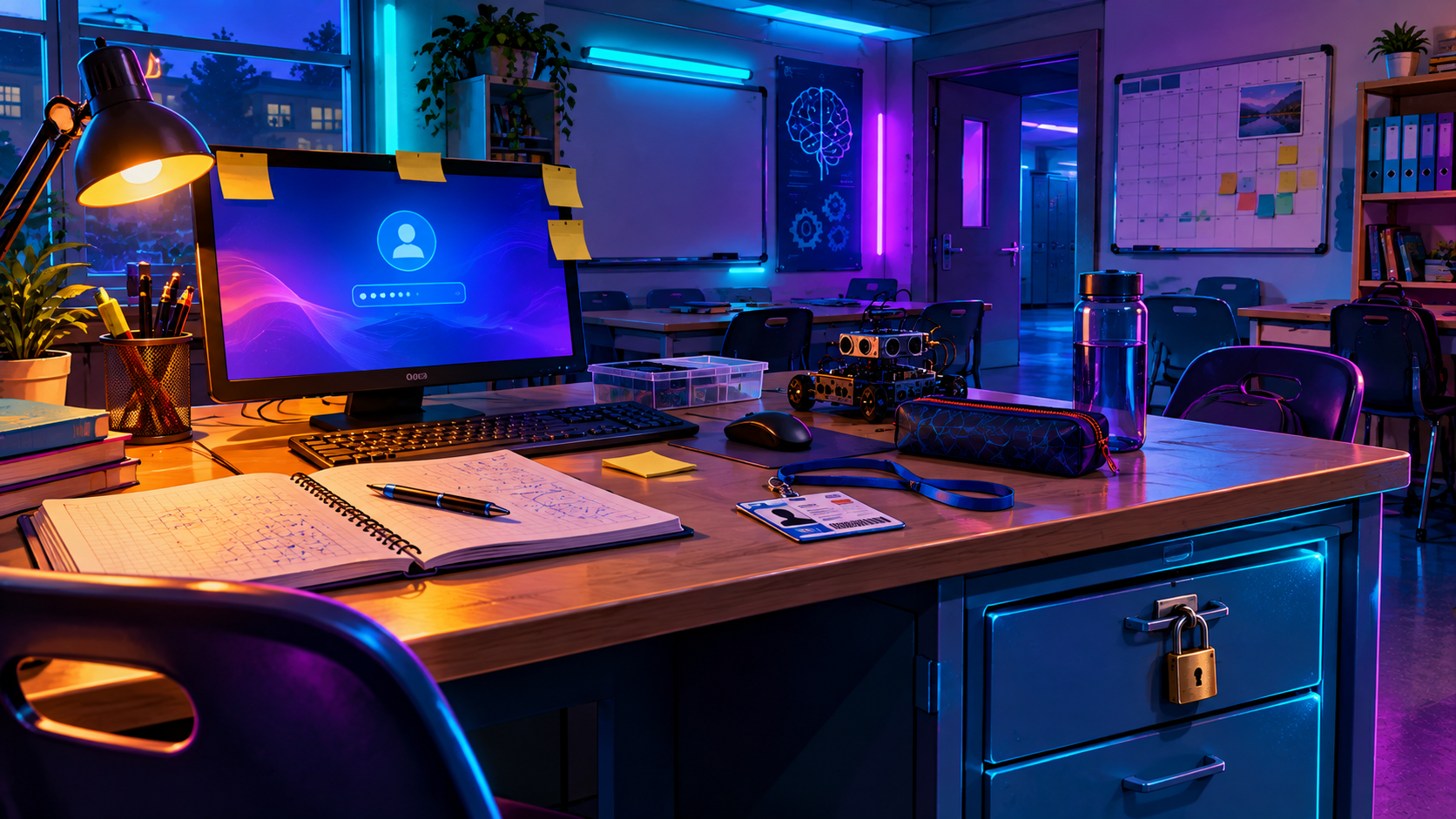 Salle de techno